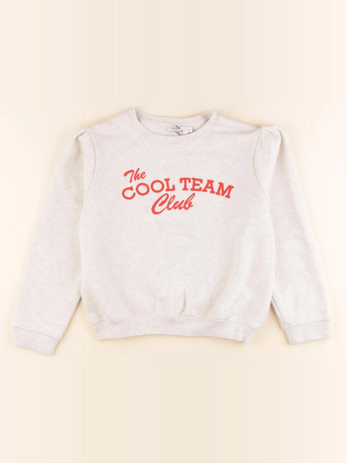 Cyrillus - sweat beige - 10 ans