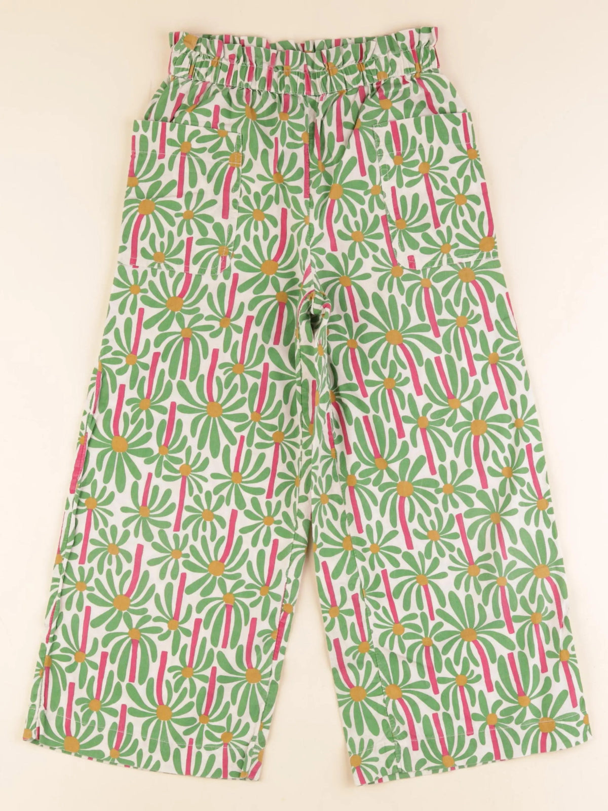 Monoprix - pantalon multicolore - 8 ans