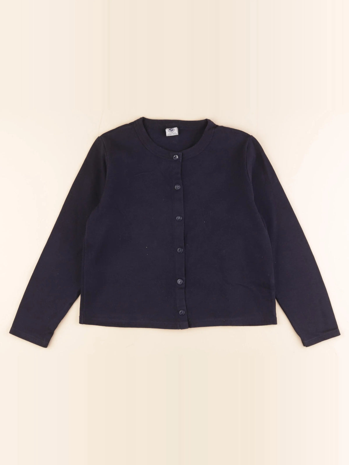 Petit Bateau - sweat bleu - 10 ans