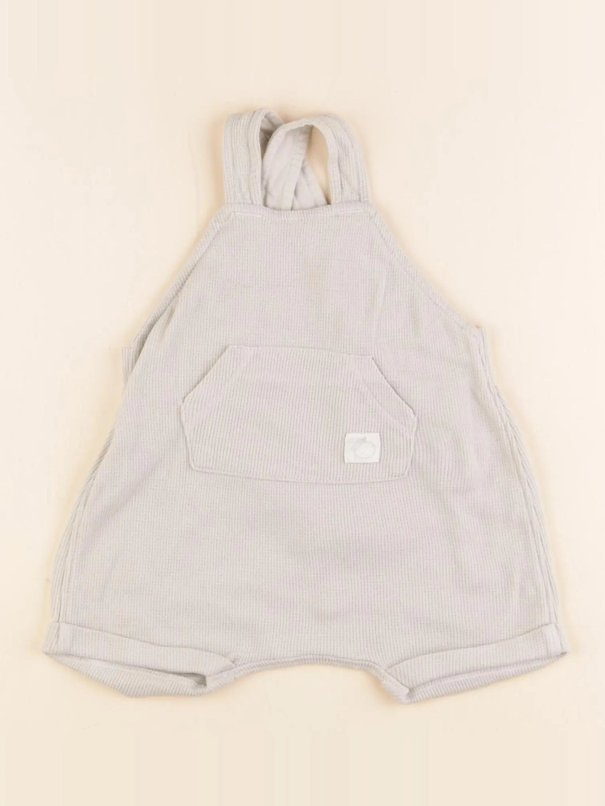 H&M - salopette vert - 2/4 mois