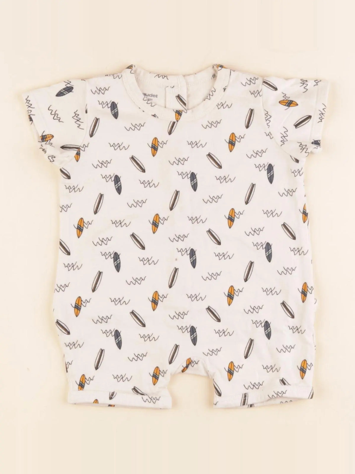 Vertbaudet - pyjama coton multicolore - 3 mois