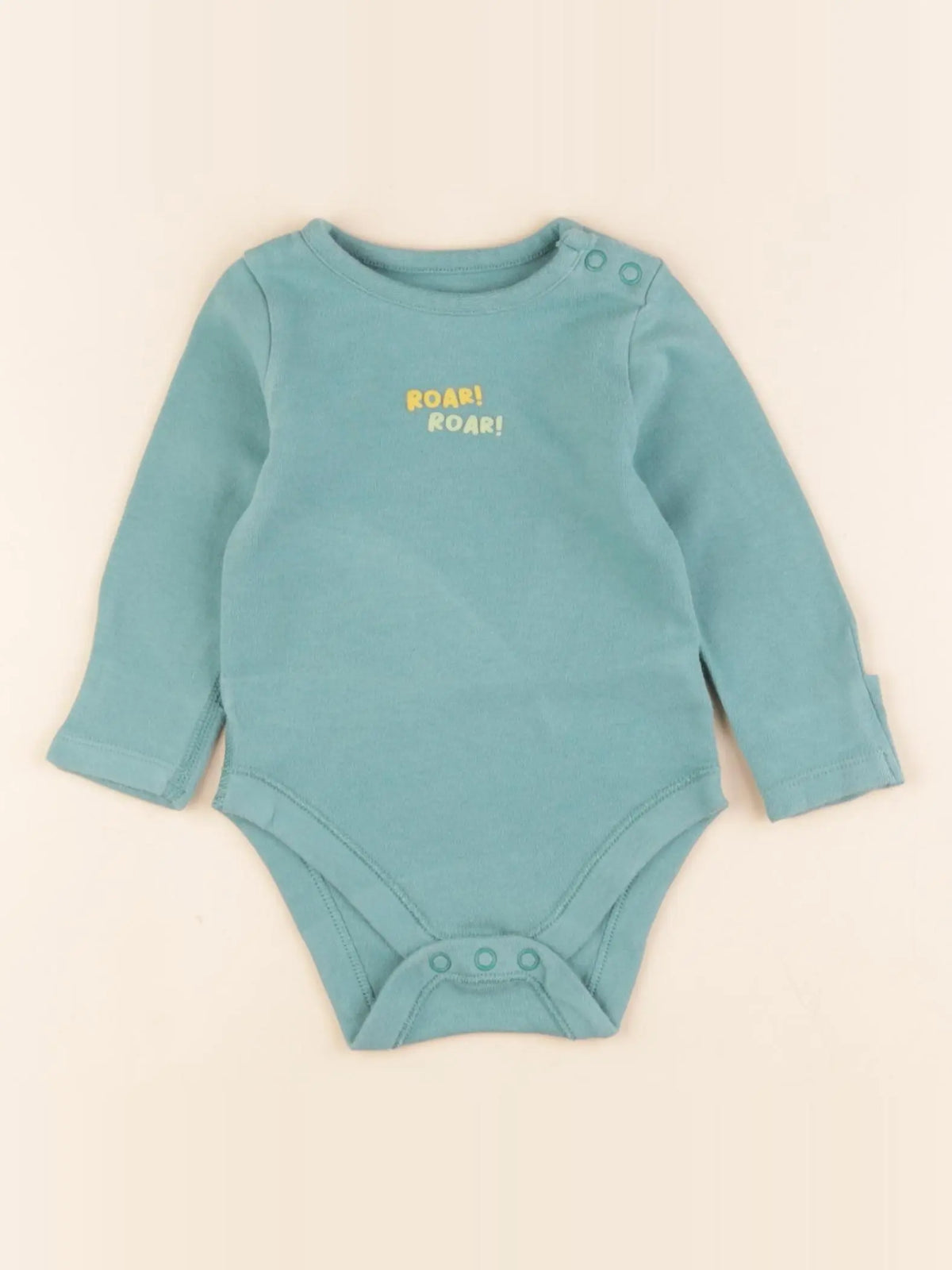 Marks & Spencer - body vert - 3/6 mois