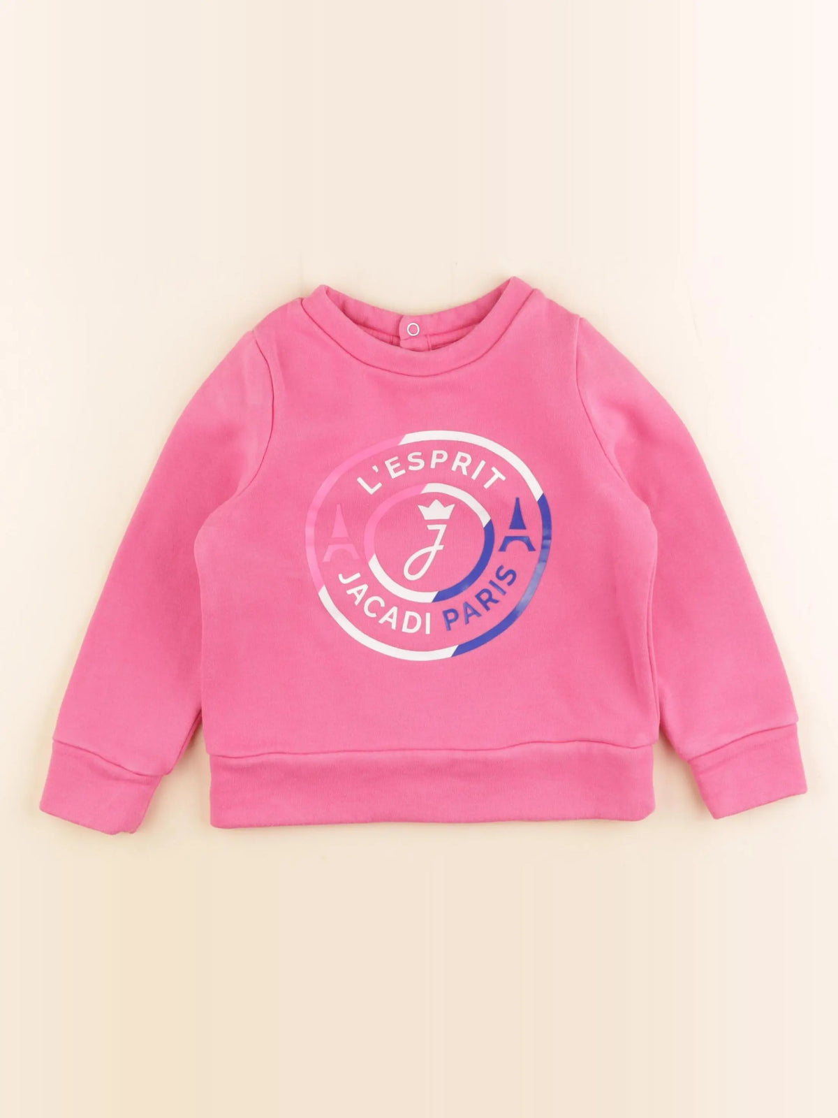 Jacadi - sweat rose - 3 ans