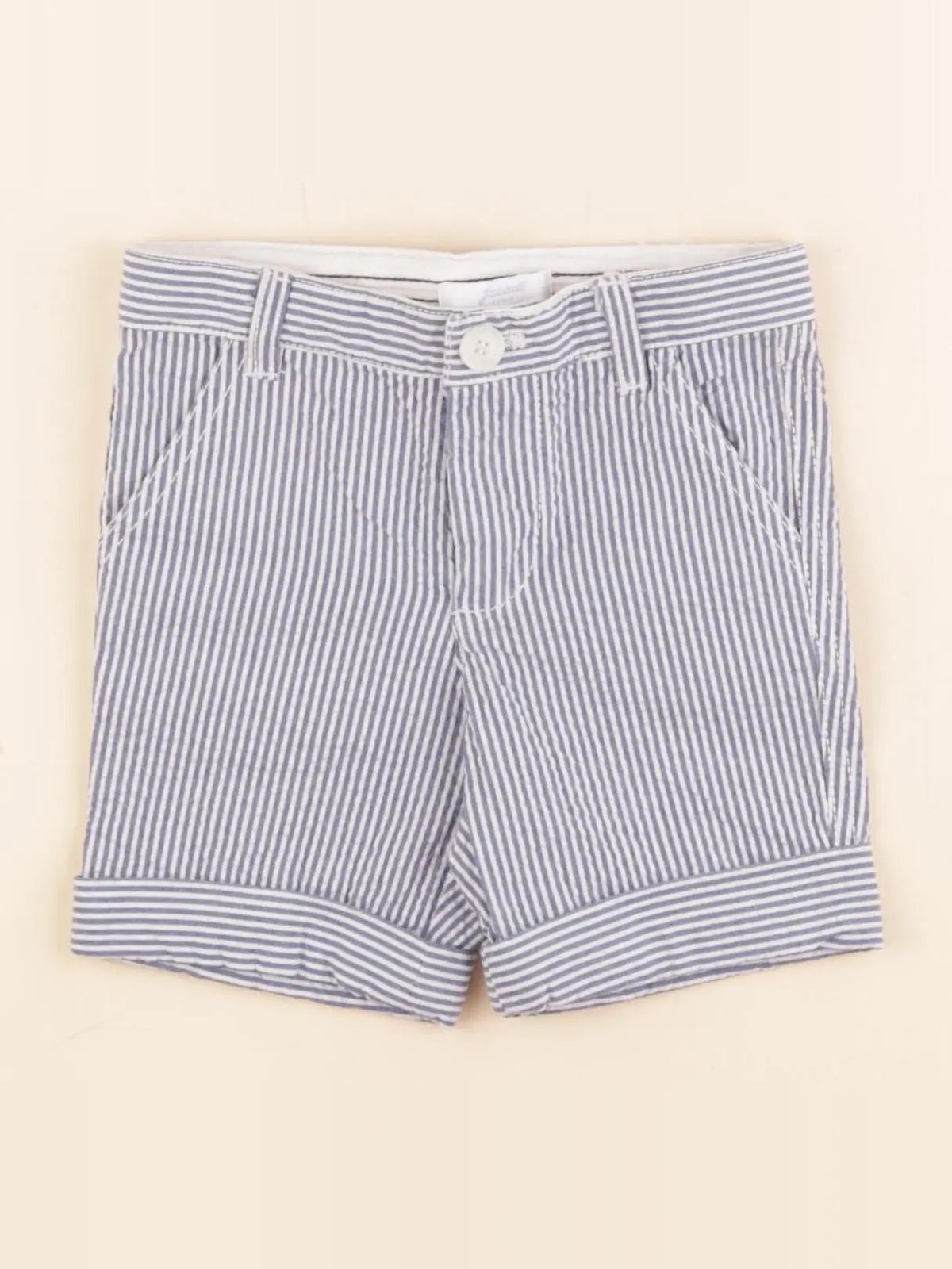 Jacadi - short bleu - 12 mois