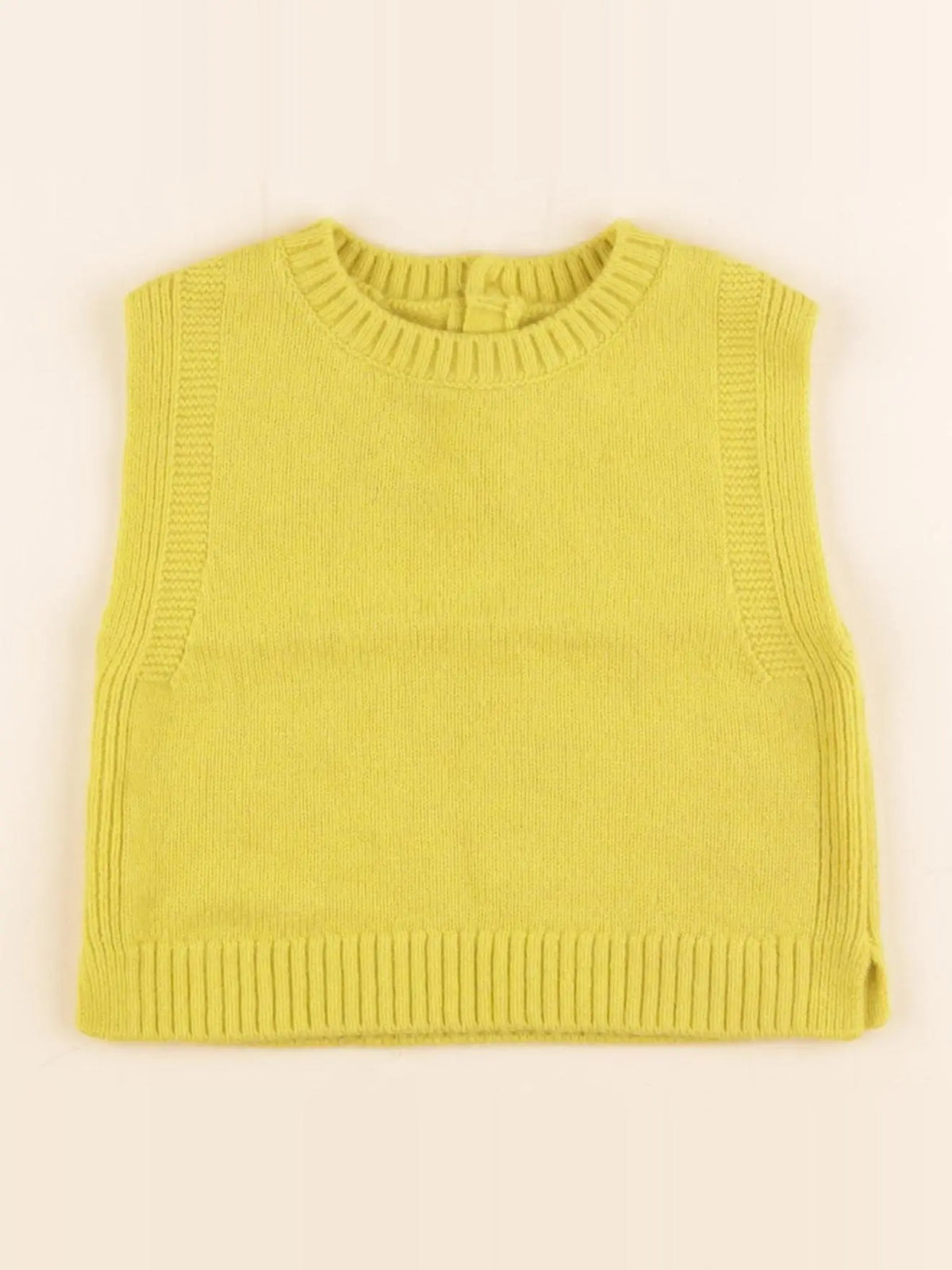Jacadi - gilet jaune - 18 mois