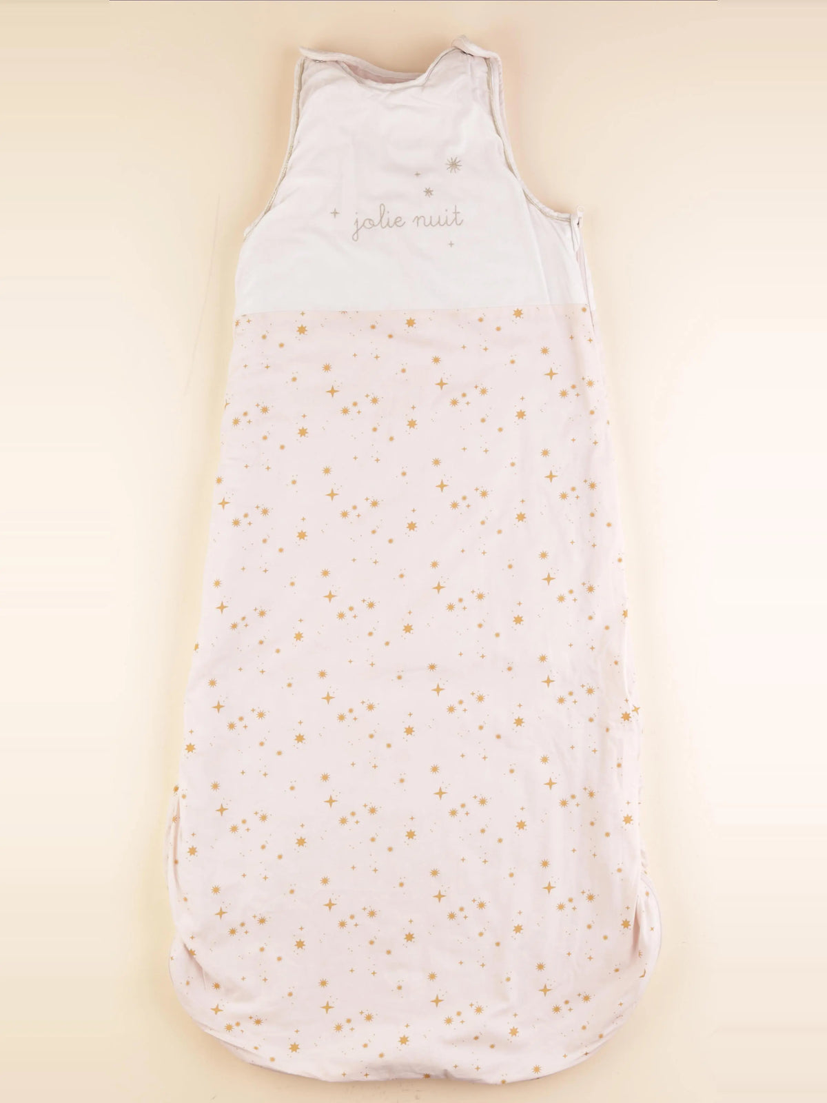 Vertbaudet - gigoteuse TOG 2,5 rose, blanc - 18/36 mois