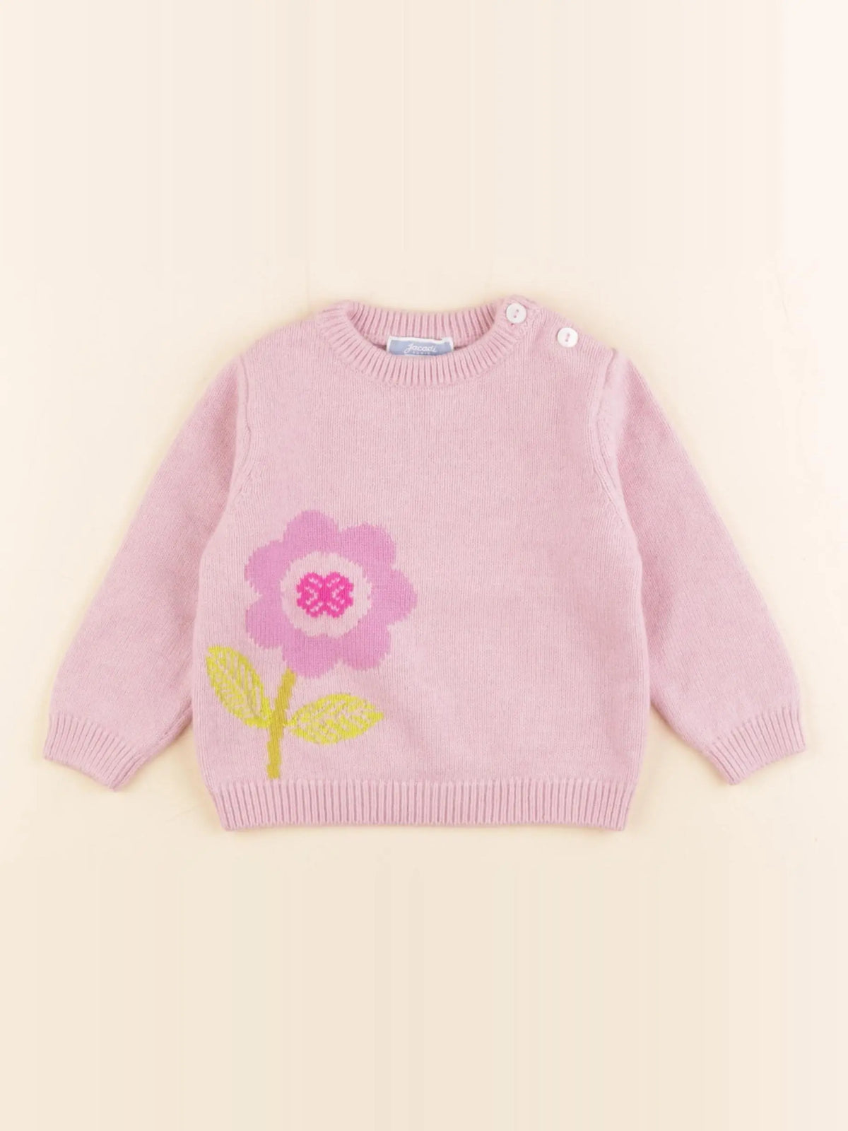 Jacadi - pull rose - 12 mois