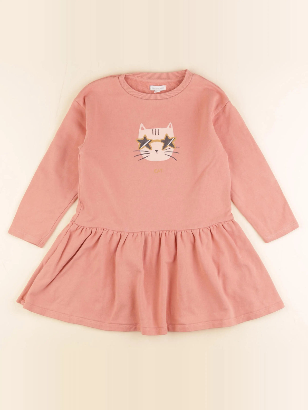Vertbaudet - robe rose - 6 ans