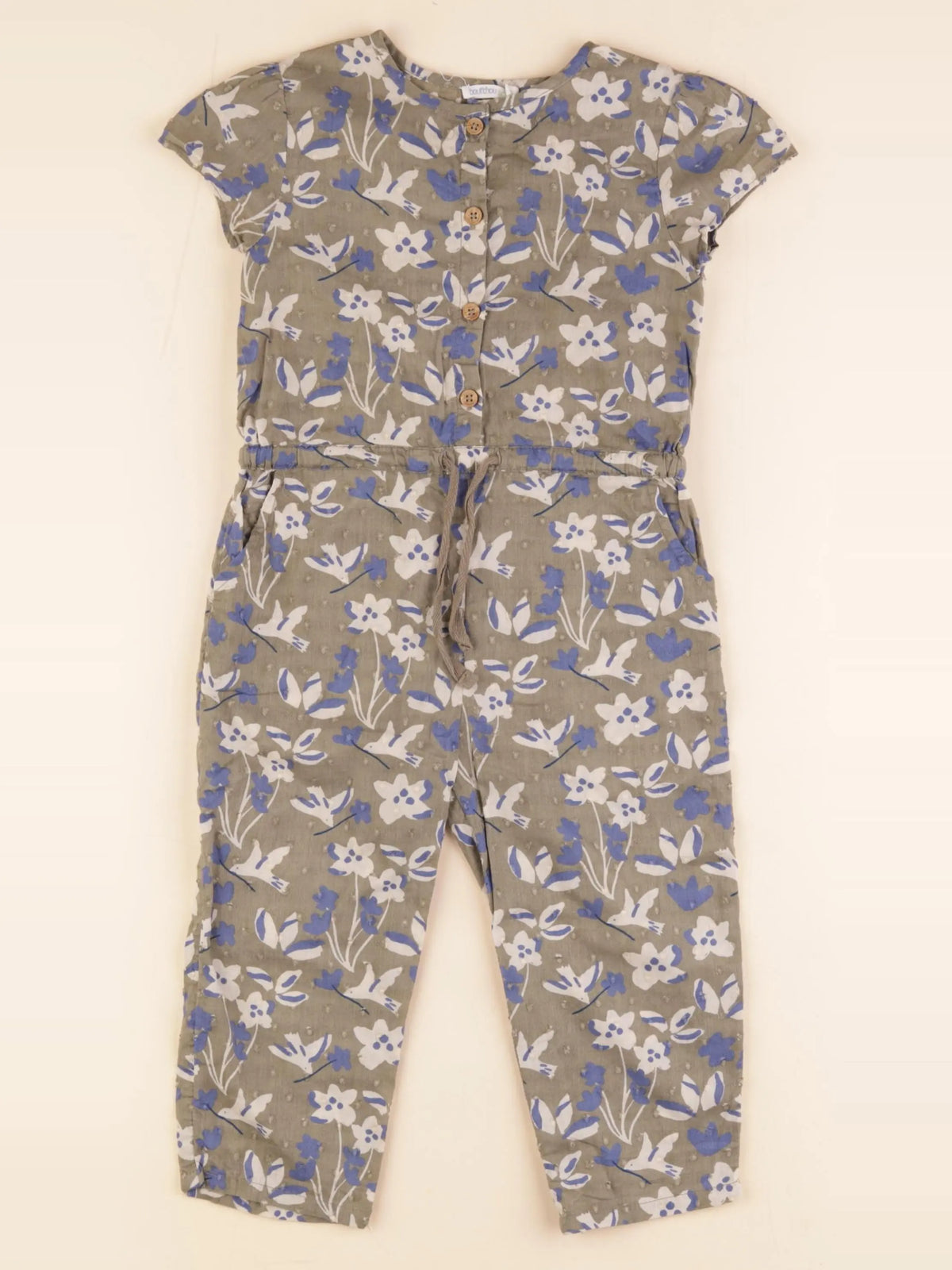 Boutchou - combinaison vert - 24 mois