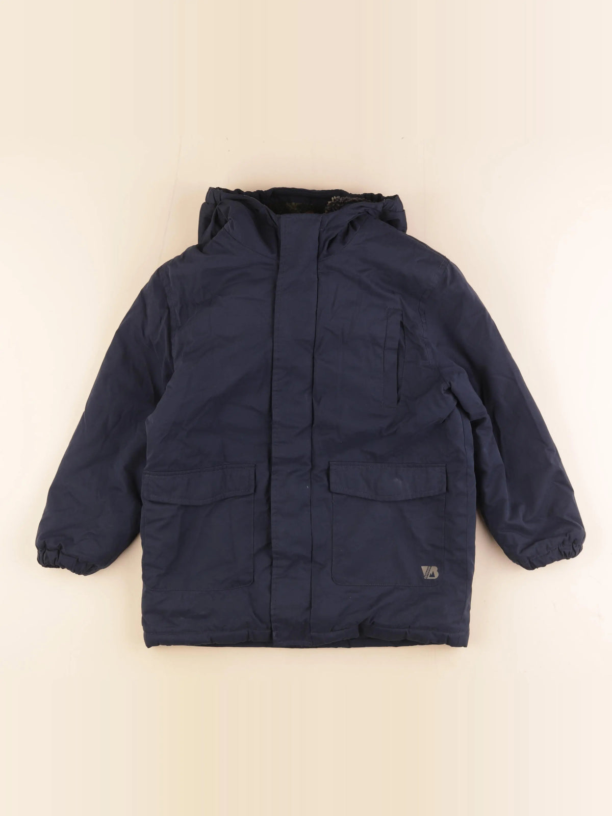 Vertbaudet - parka bleu - 8 ans