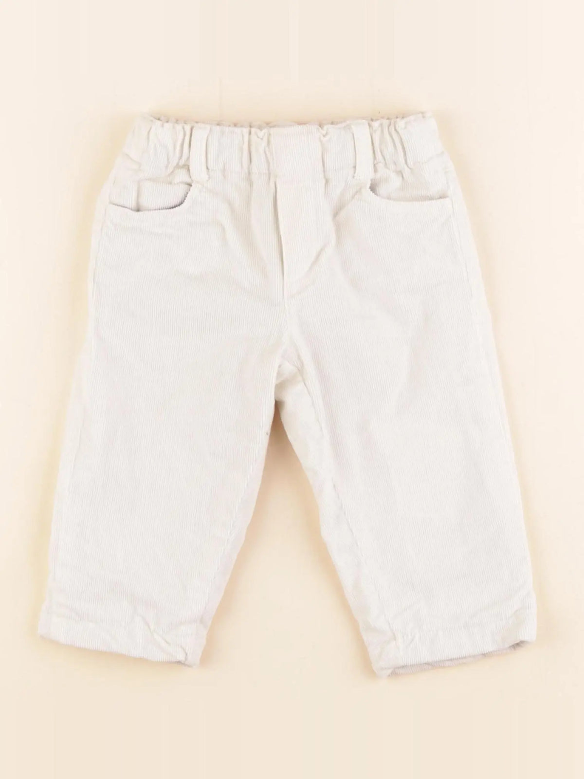 Jacadi - pantalon doublé beige - 12 mois