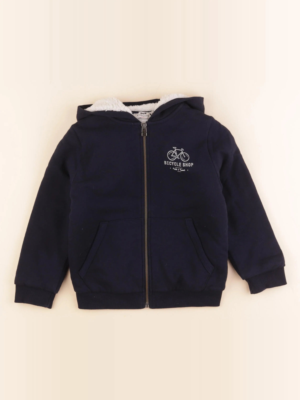 Cyrillus - sweat bleu - 6 ans