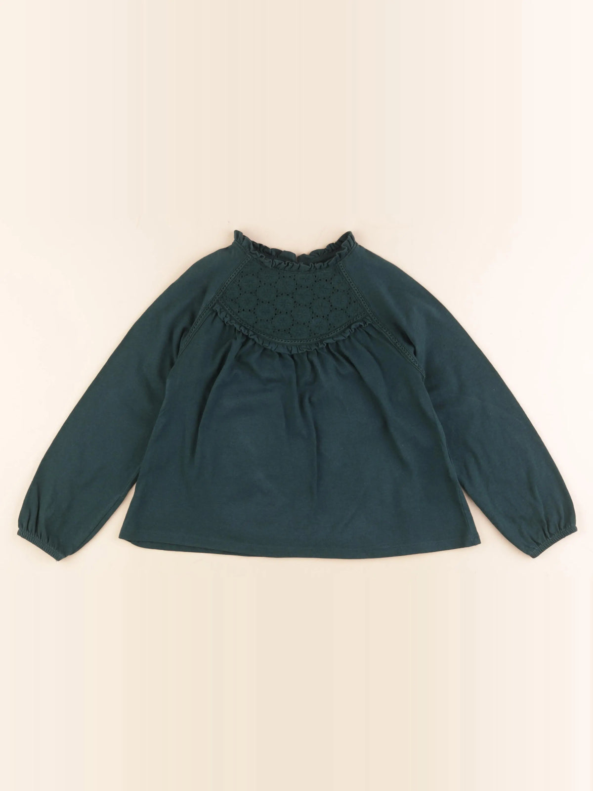 Vertbaudet - tee-shirt vert - 5 ans