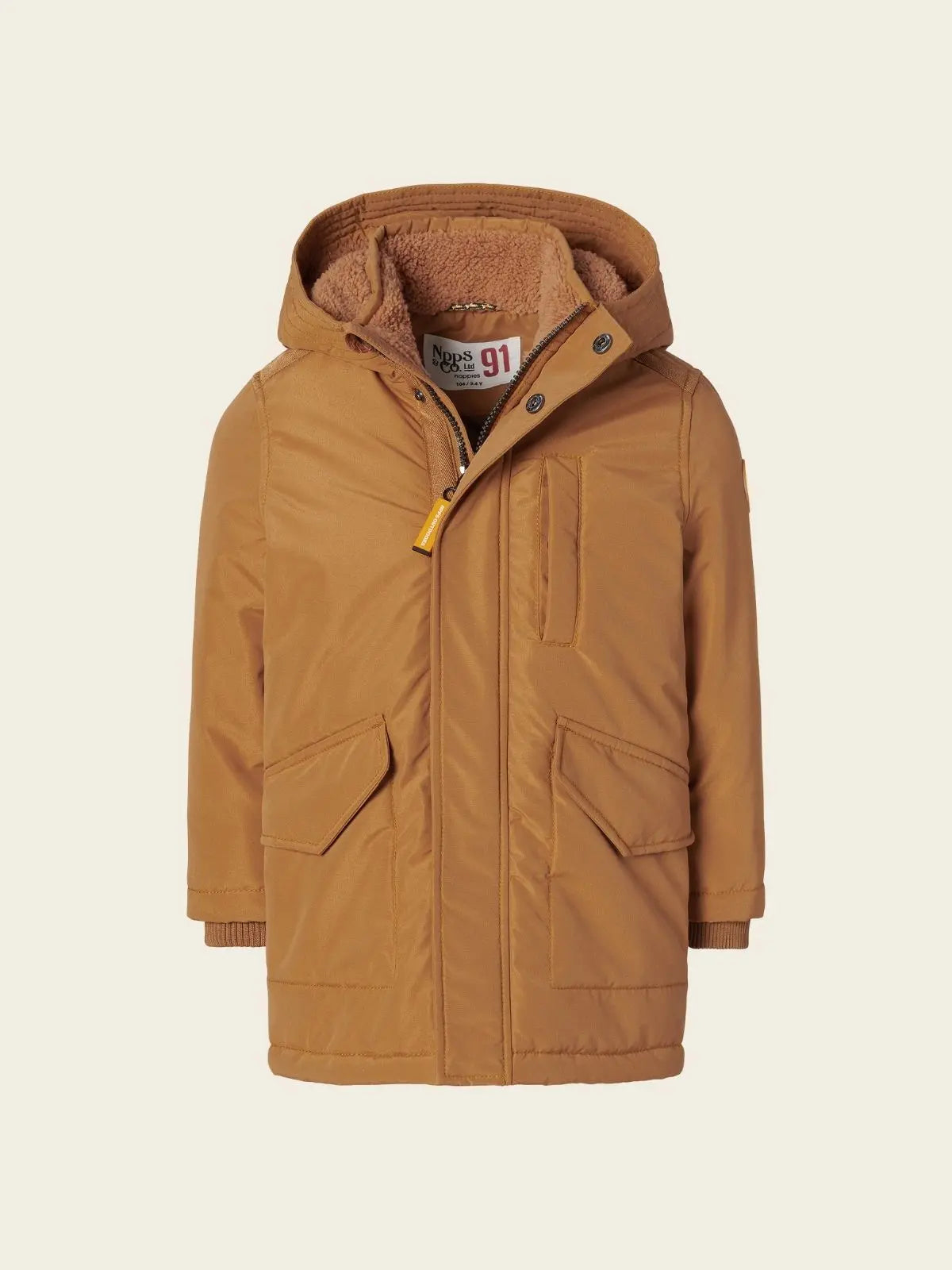 Manteau marron Hermani