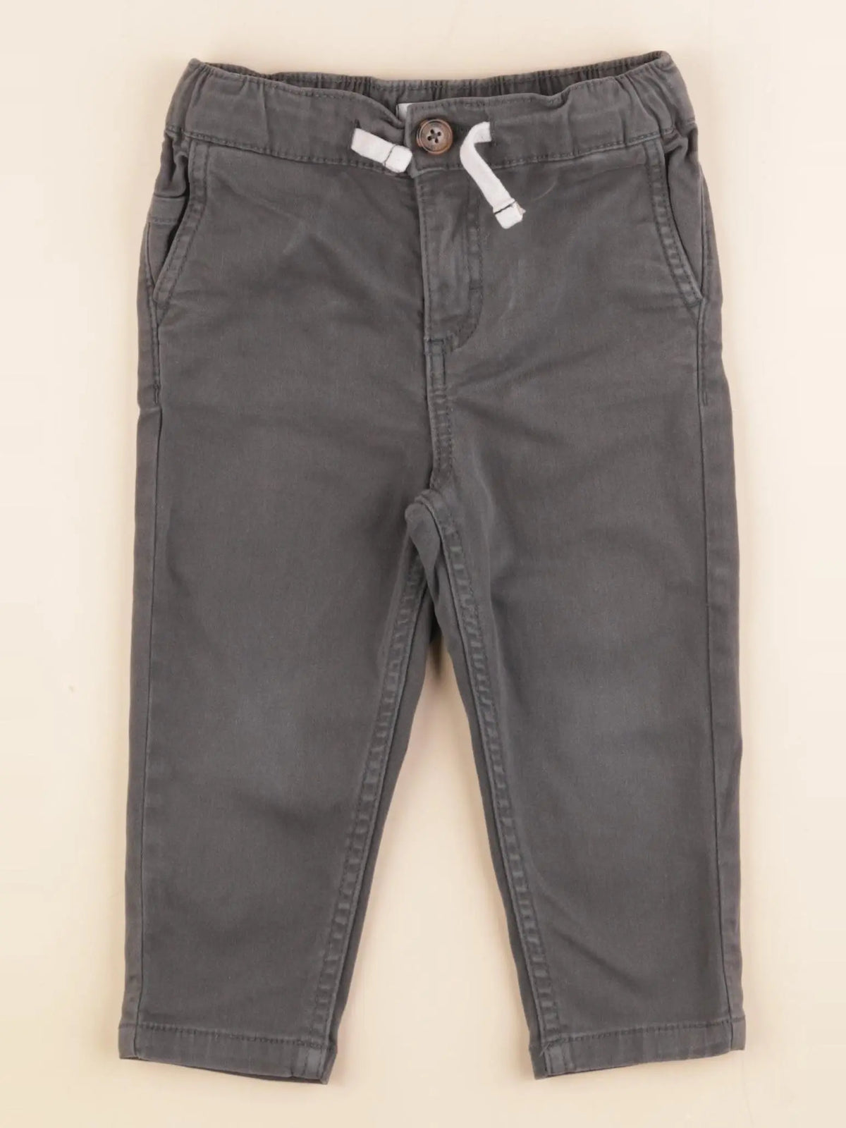 Vertbaudet - pantalon bleu - 2 ans
