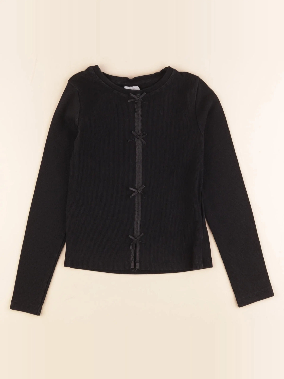 Zara - tee-shirt noir - 8/9 ans