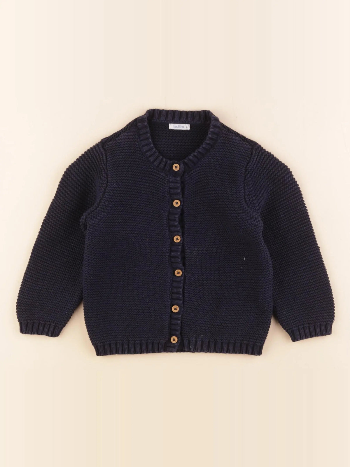 Boutchou - gilet bleu - 24 mois