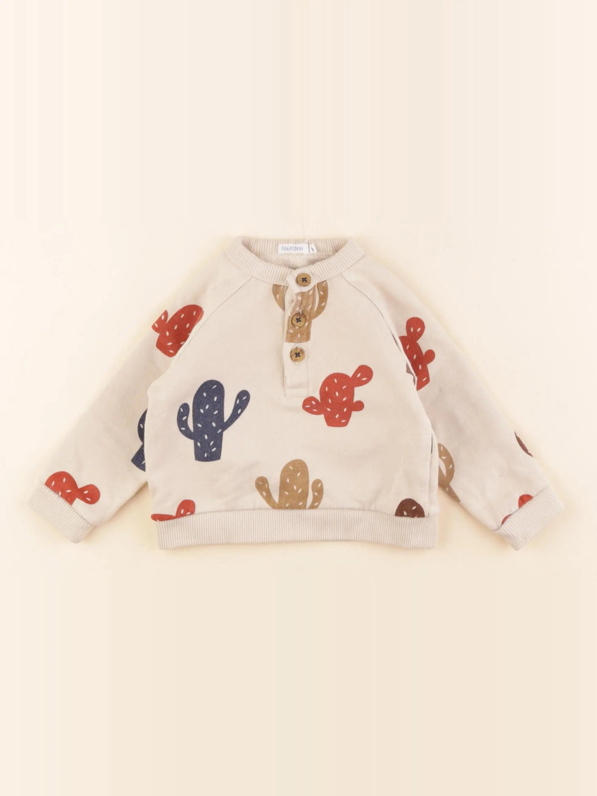 Boutchou - sweat beige - 9 mois
