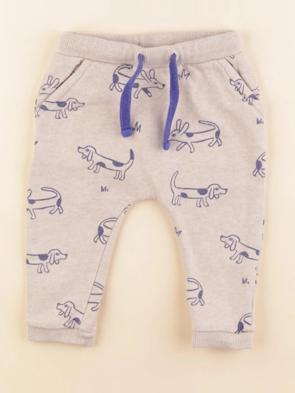 Boutchou - jogging beige - 9 mois