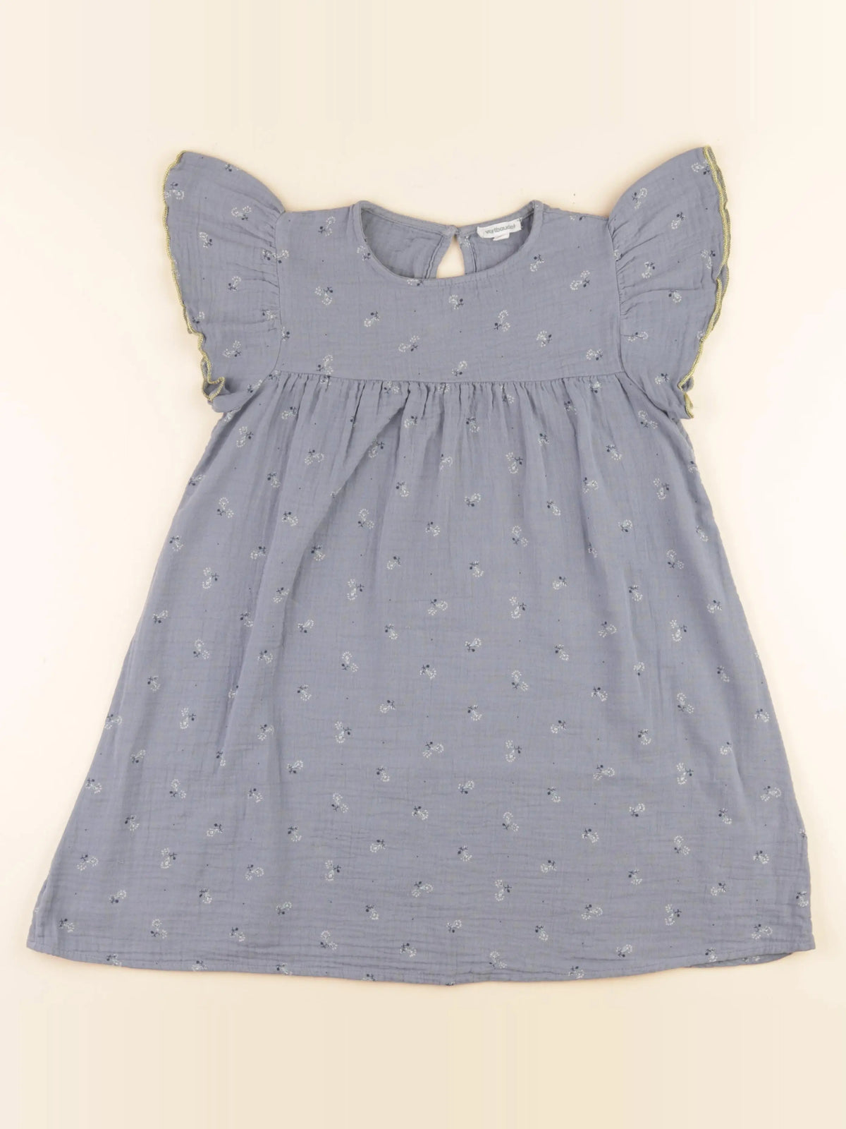 Vertbaudet - robe bleu - 8 ans