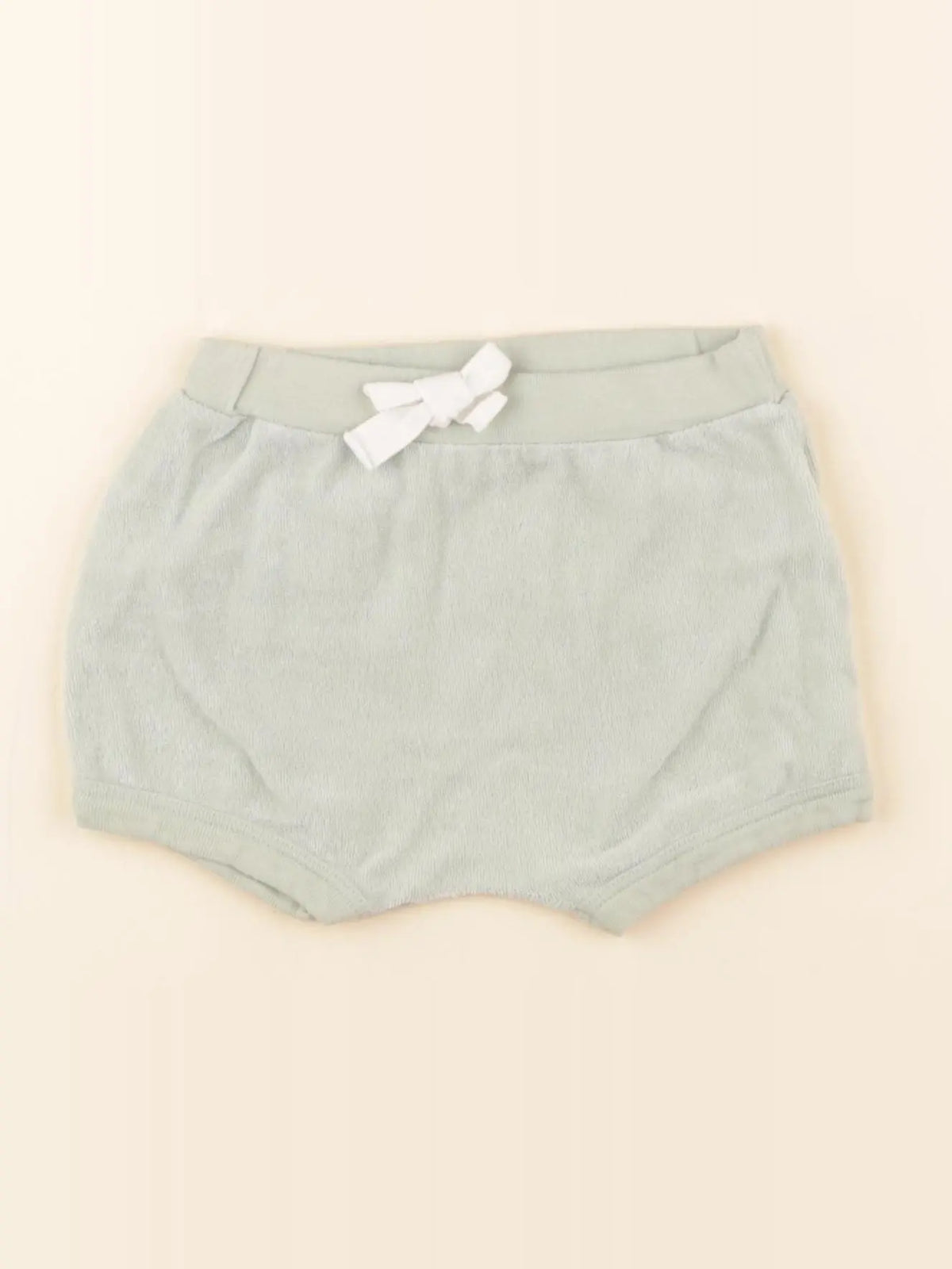 Petit Bateau - short vert - 18 mois