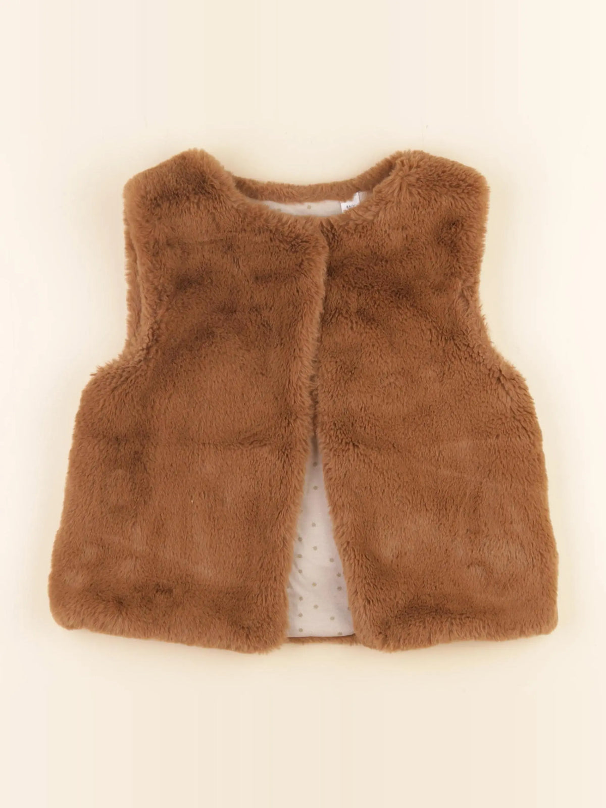 Okaidi - gilet marron - 8 ans