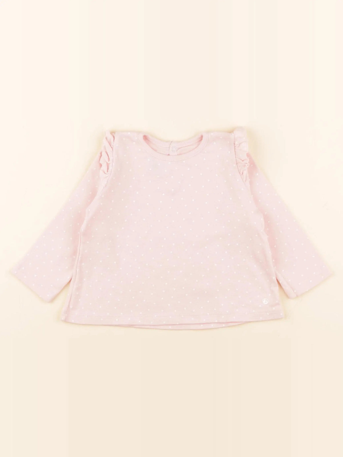Petit Bateau - tee-shirt rose - 18 mois