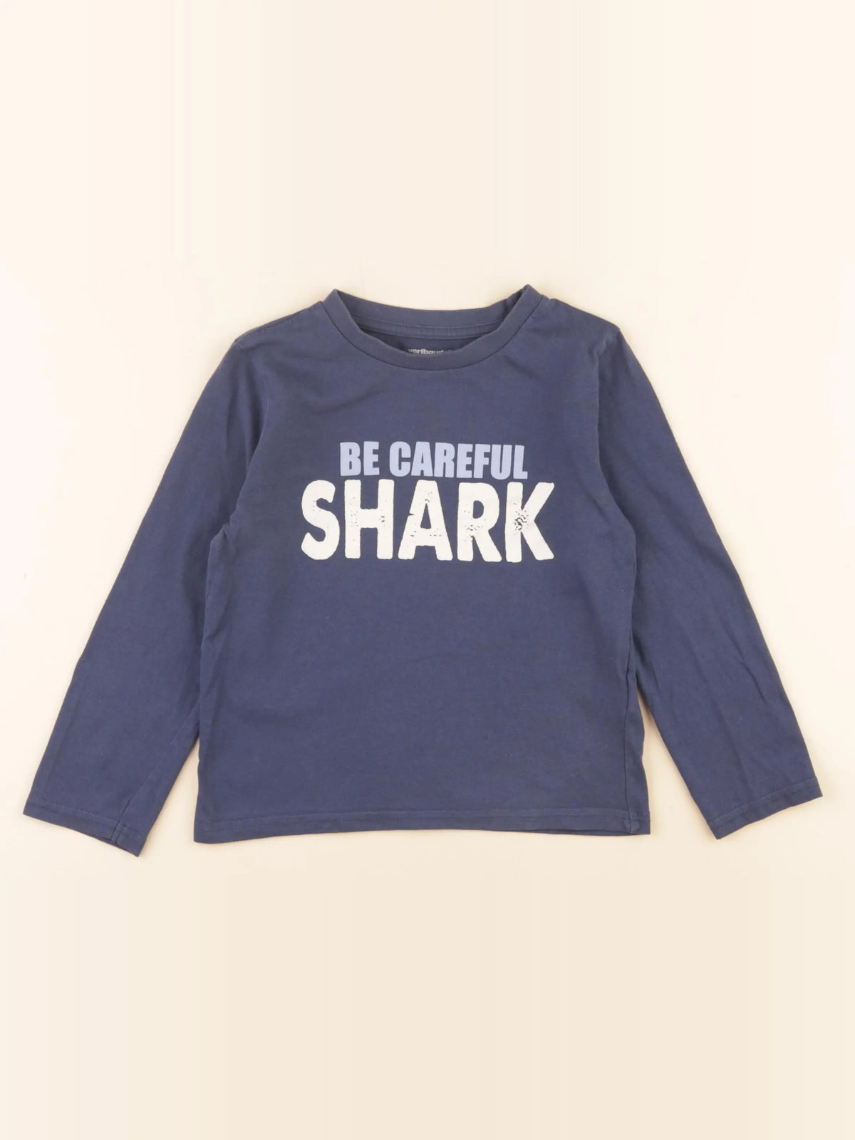 Vertbaudet - tee-shirt bleu - 5 ans