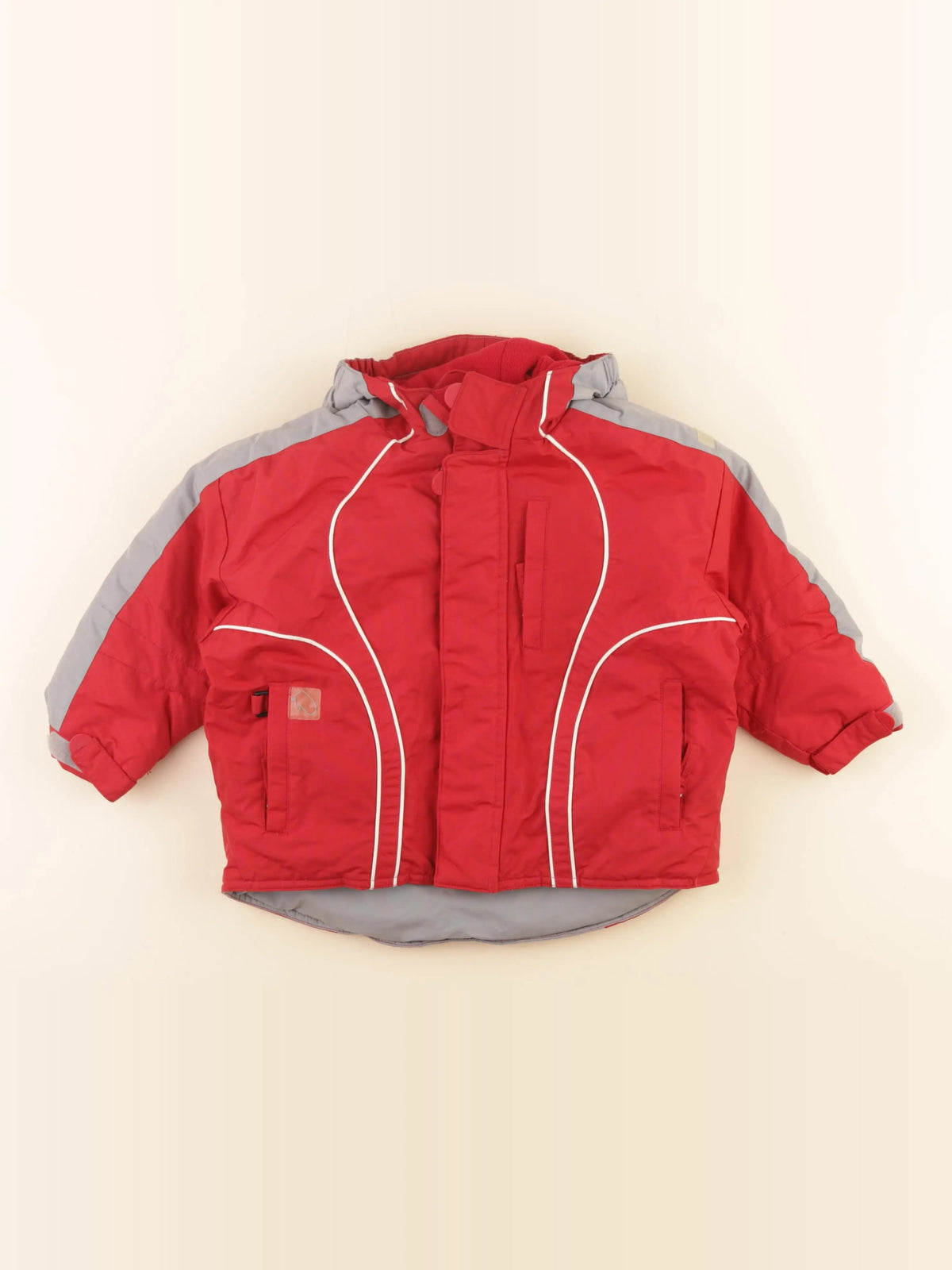 Decathlon ski - manteau de ski rouge - 2 ans