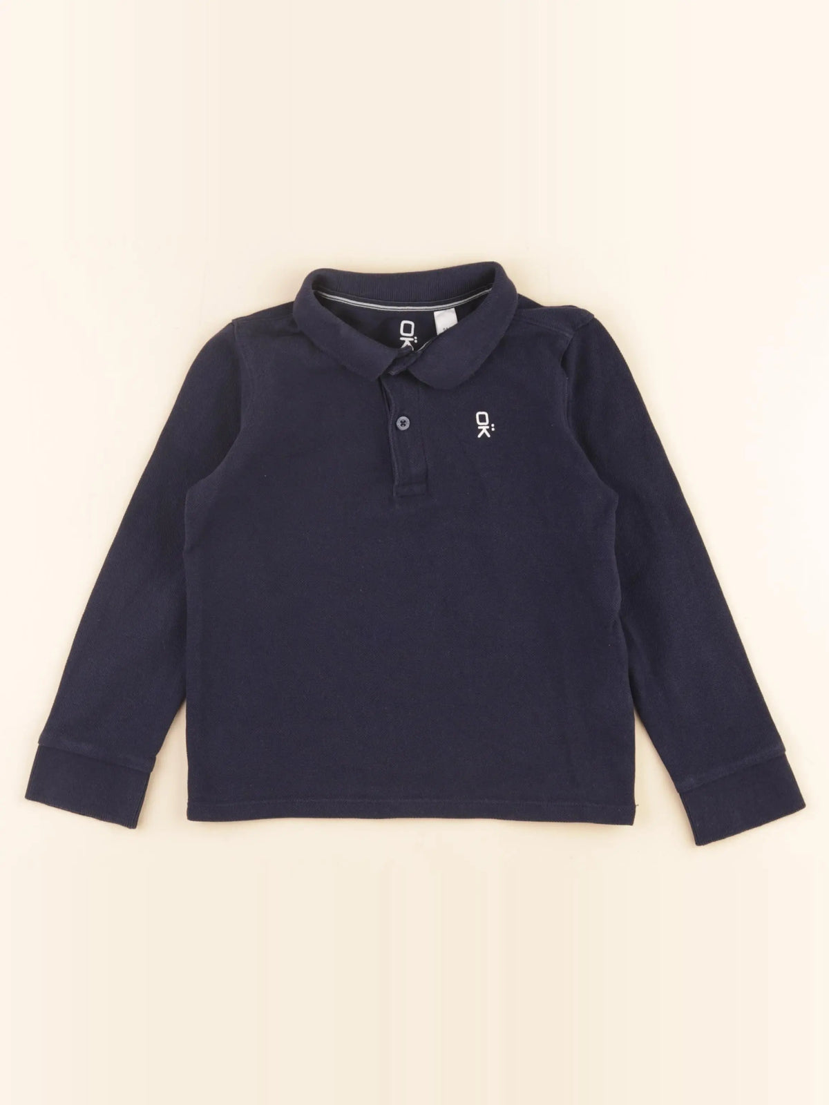 Okaidi - polo bleu - 5 ans