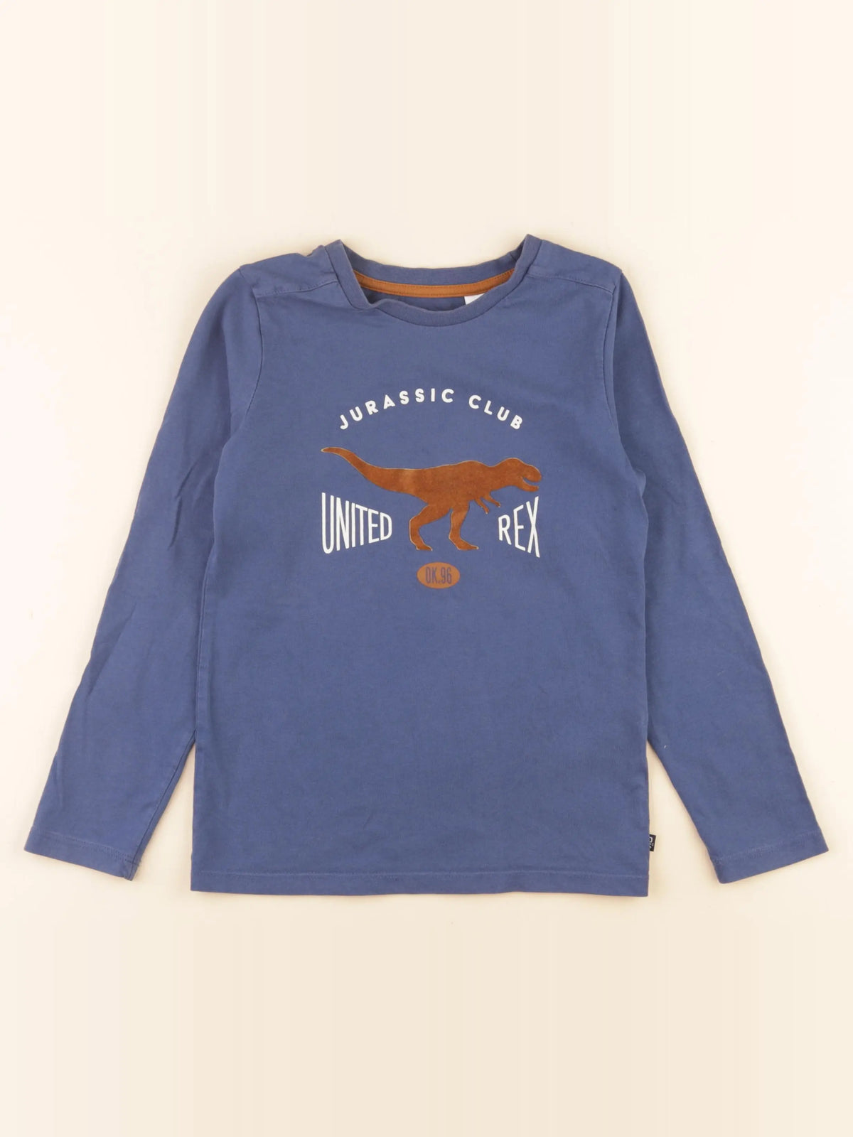 Okaidi - tee-shirt bleu - 8 ans