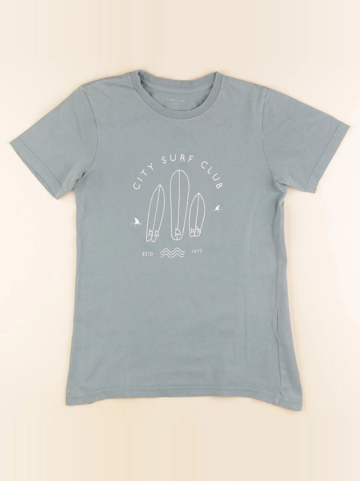Cyrillus - tee-shirt vert - 10 ans