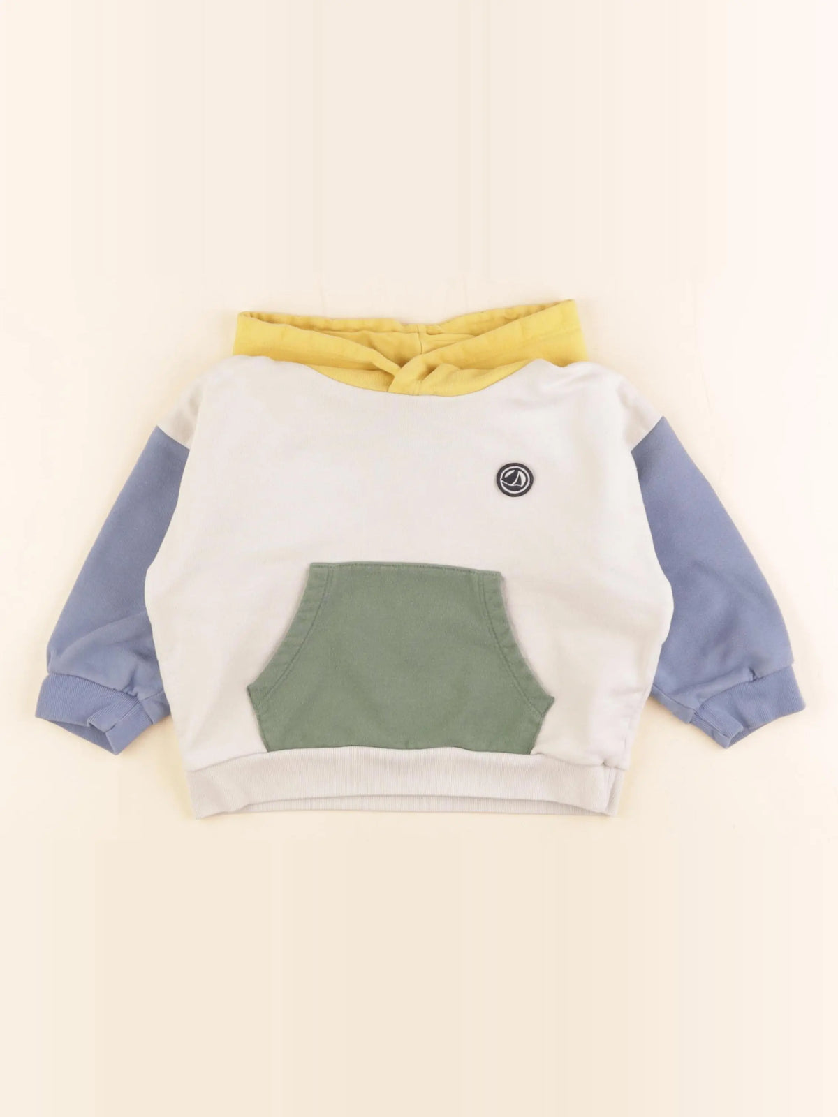 Petit Bateau - sweat multicolore - 3 ans