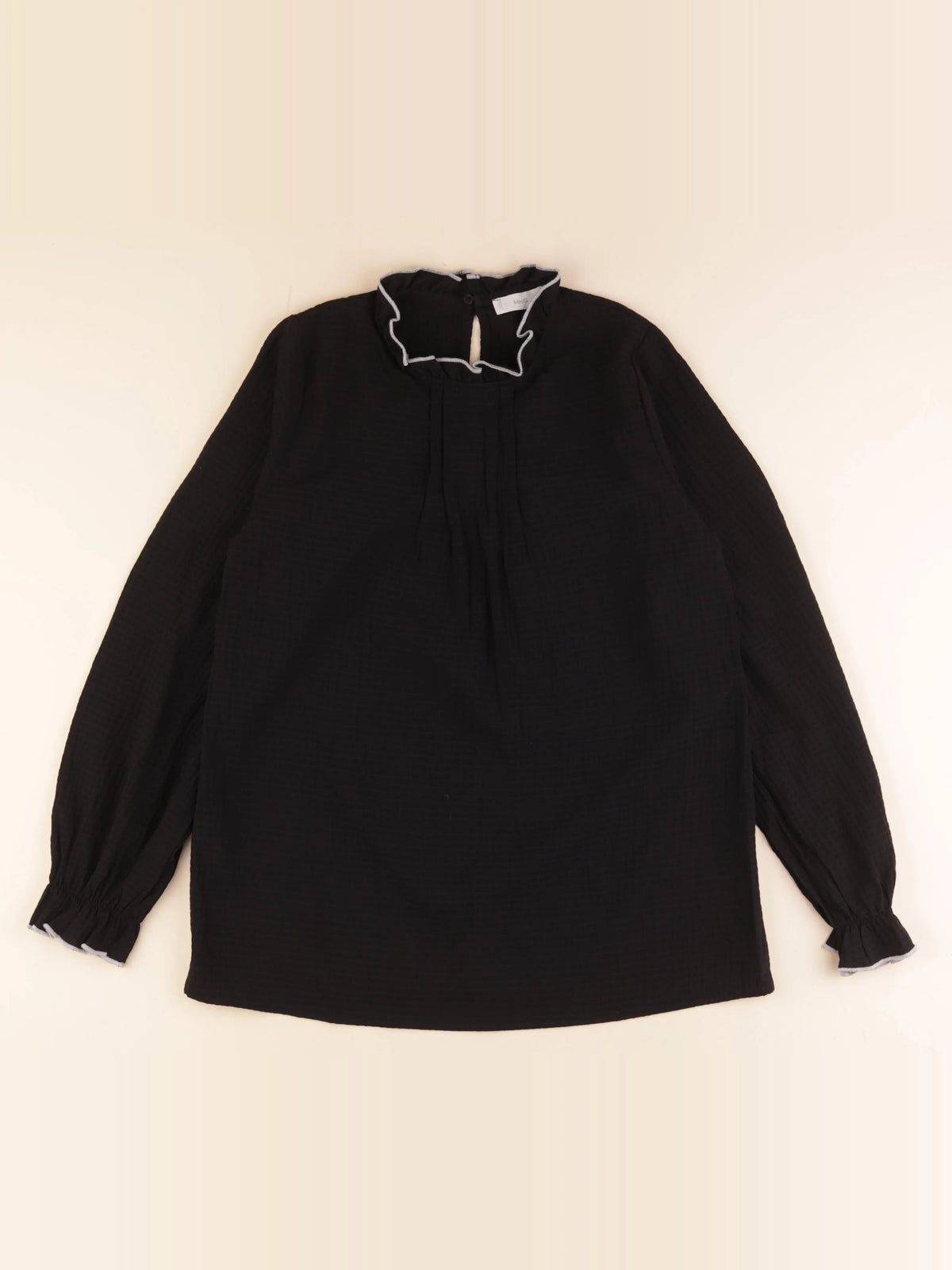 Mango - blouse noir - 13/14 ans