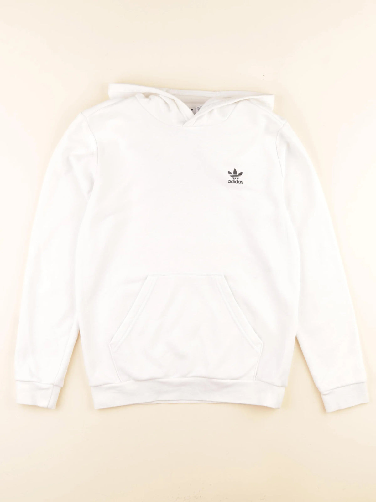Adidas - sweat imprimé au dos blanc - 11/12 ans
