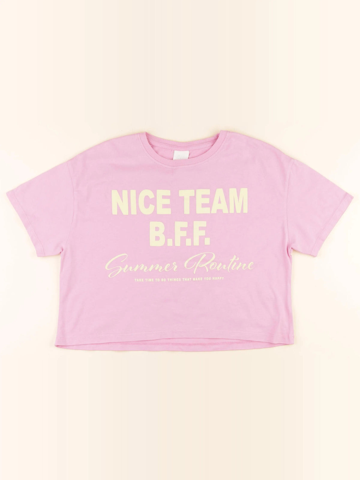 Zara - tee-shirt rose - 12/13 ans