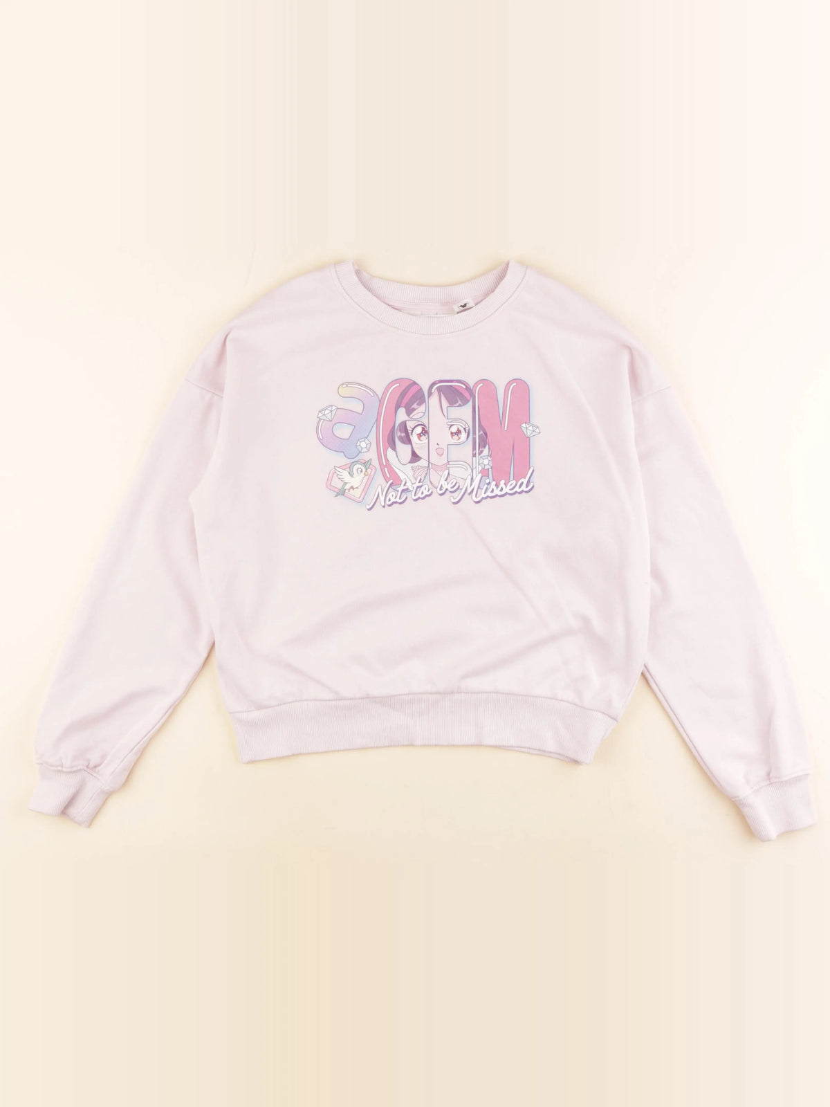 H&M - sweat rose - 10/12 ans