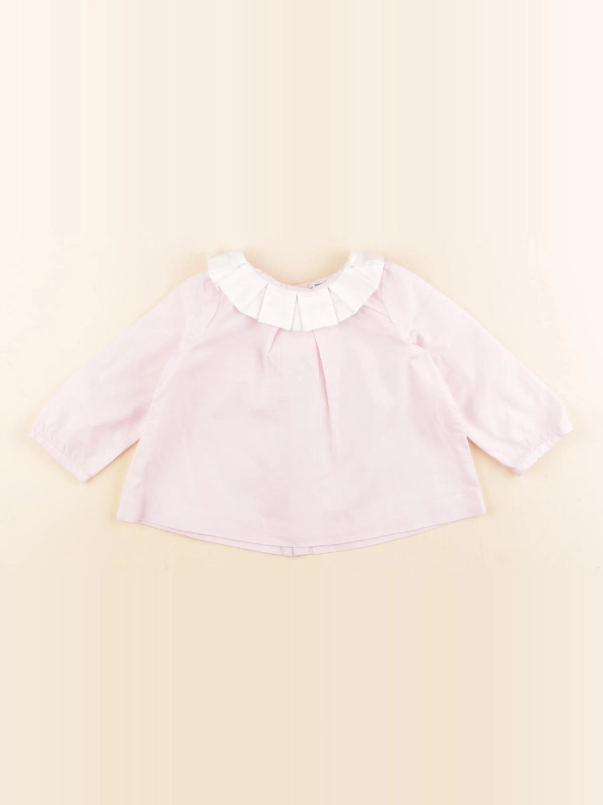 Jacadi - blouse rose - 12 mois