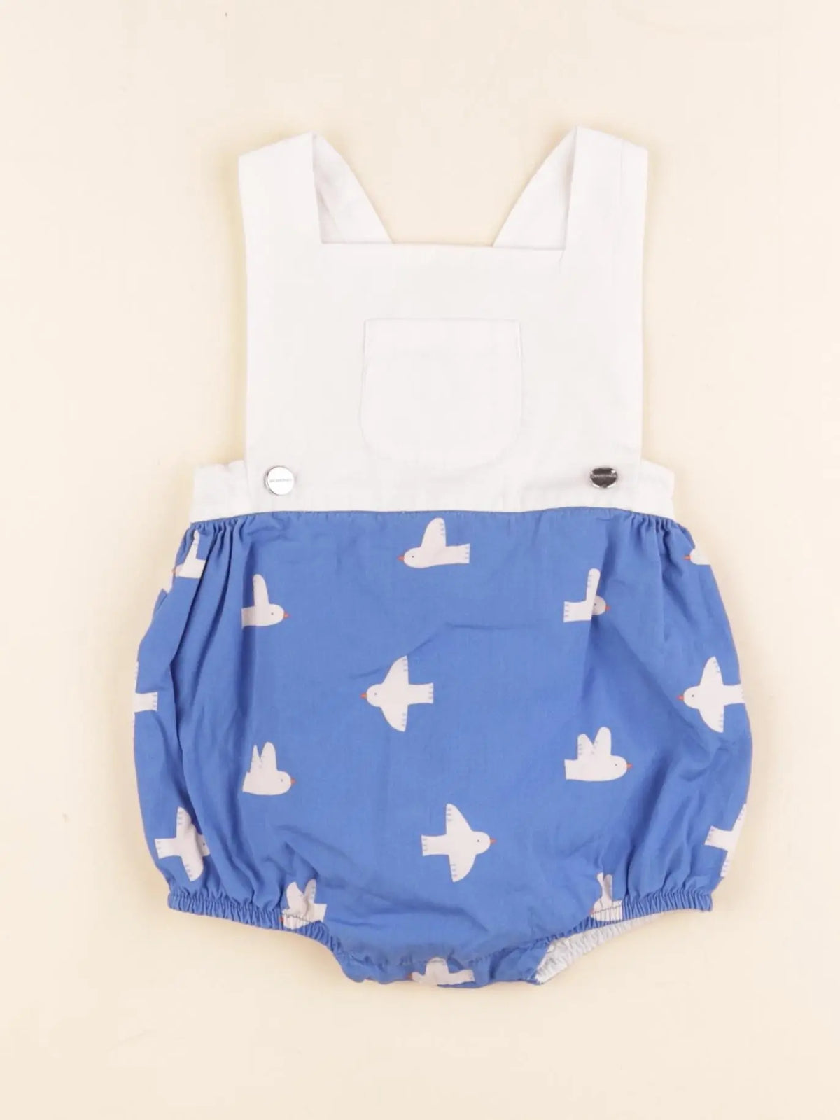 Jacadi - combinaison bleu - 6 mois