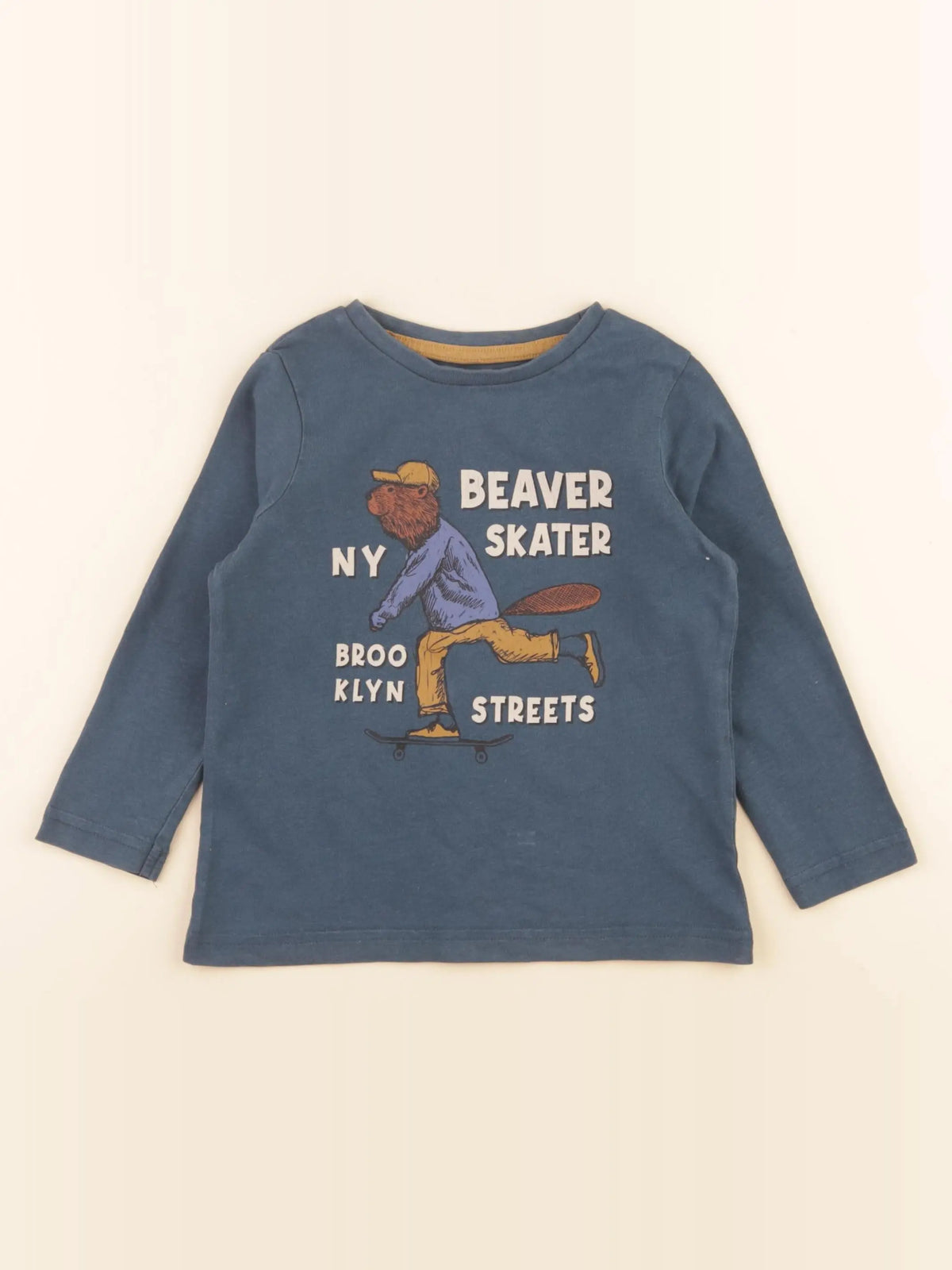 Tape à l'oeil - tee-shirt bleu - 3 ans