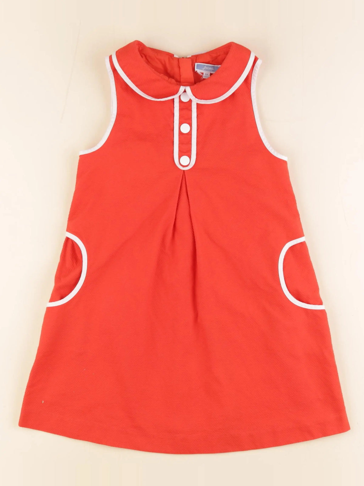 Jacadi - robe rouge - 6 ans