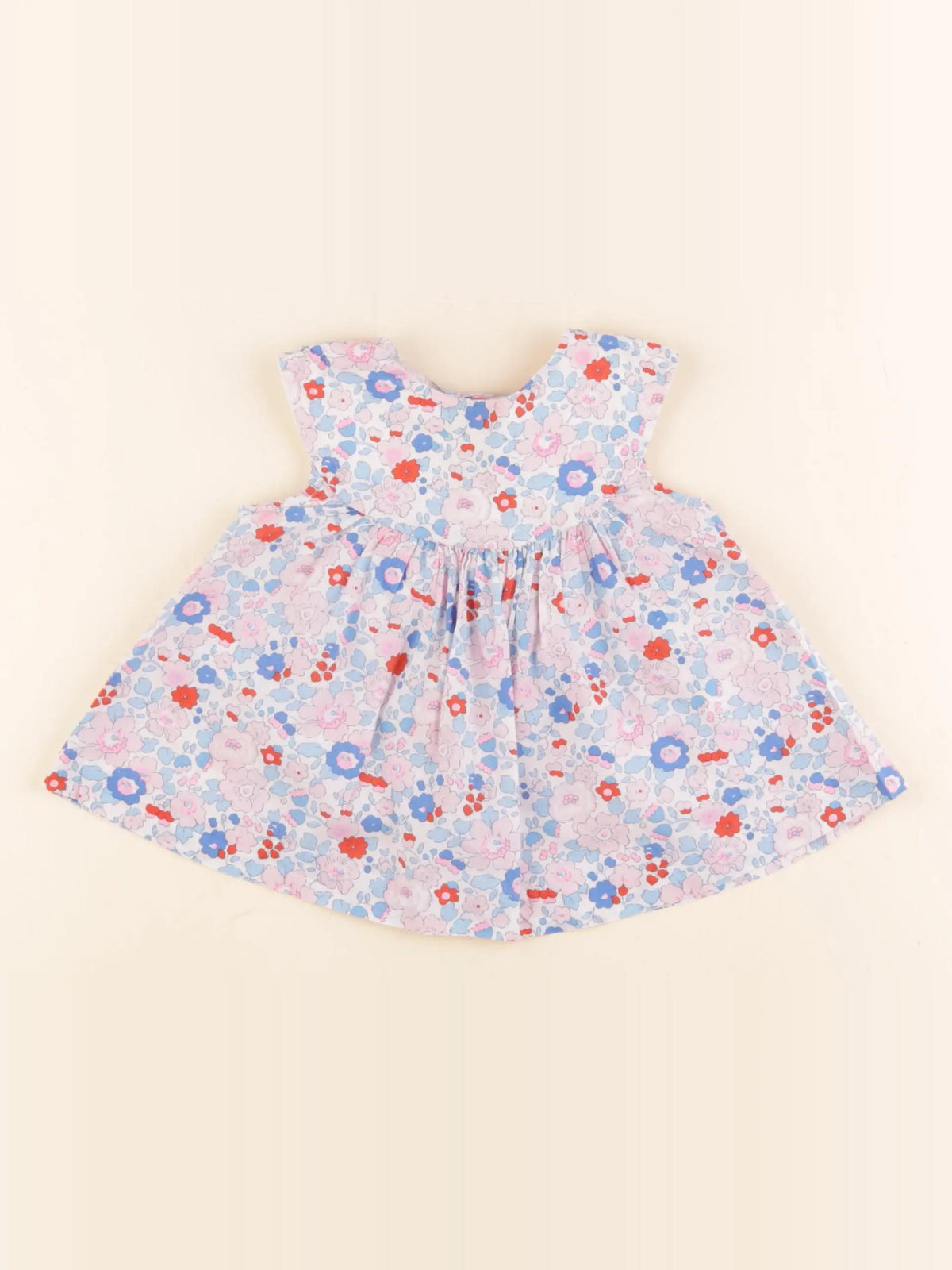 Jacadi - blouse liberty multicolore - 18 mois
