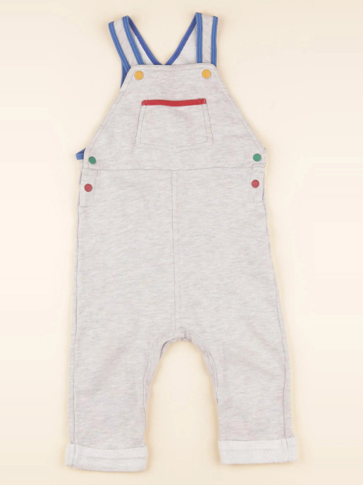 Petit Bateau - salopette gris - 24 mois