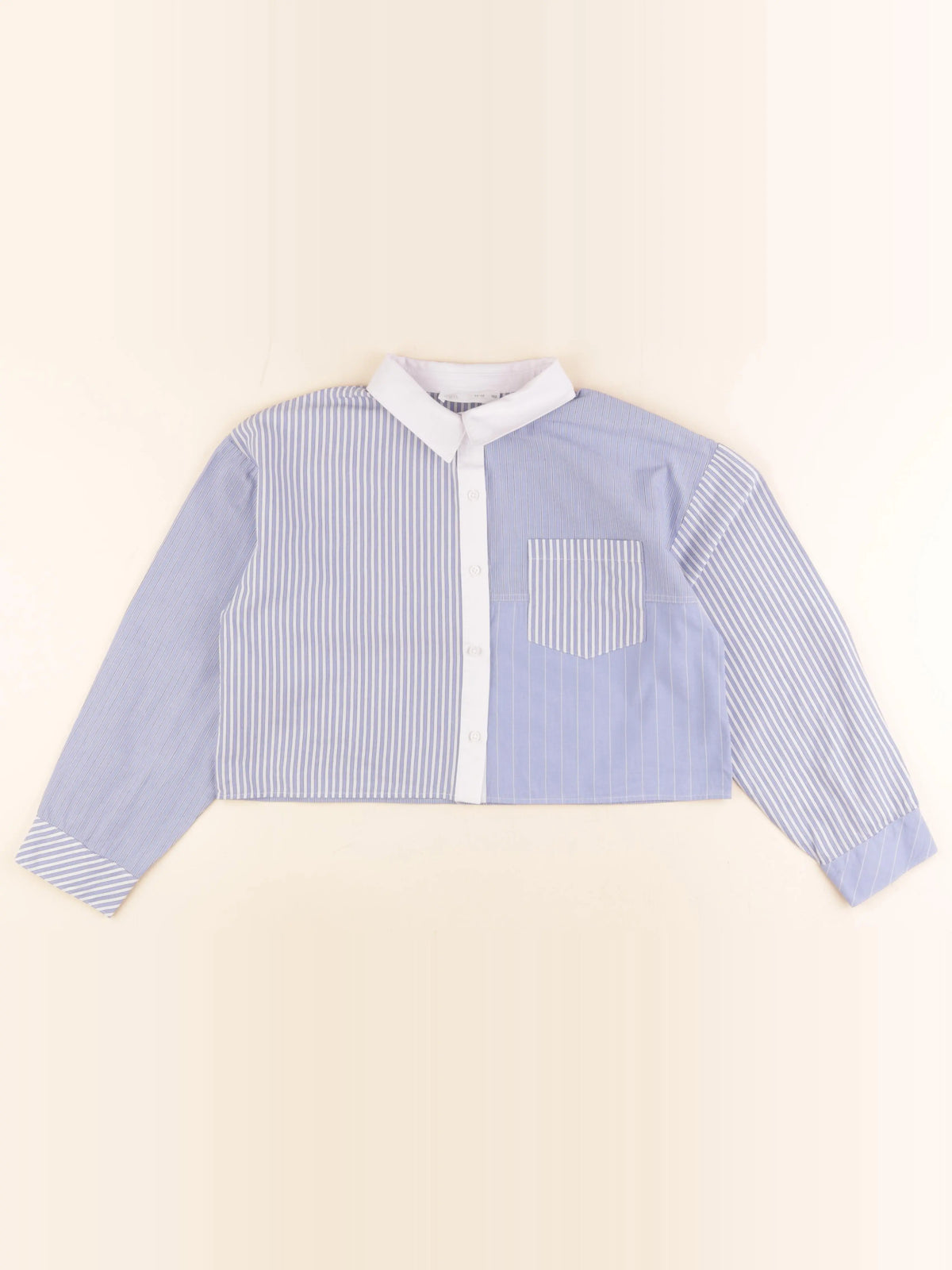 Zara - blouse bleu - 11/12 ans