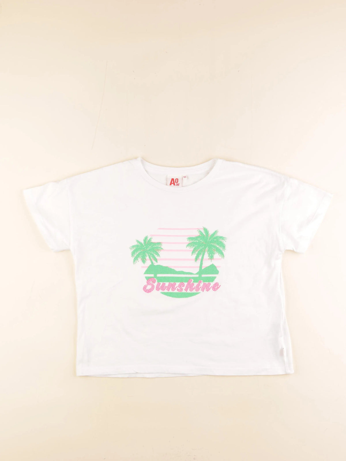 American Outfitters - tee-shirt blanc - 12 ans