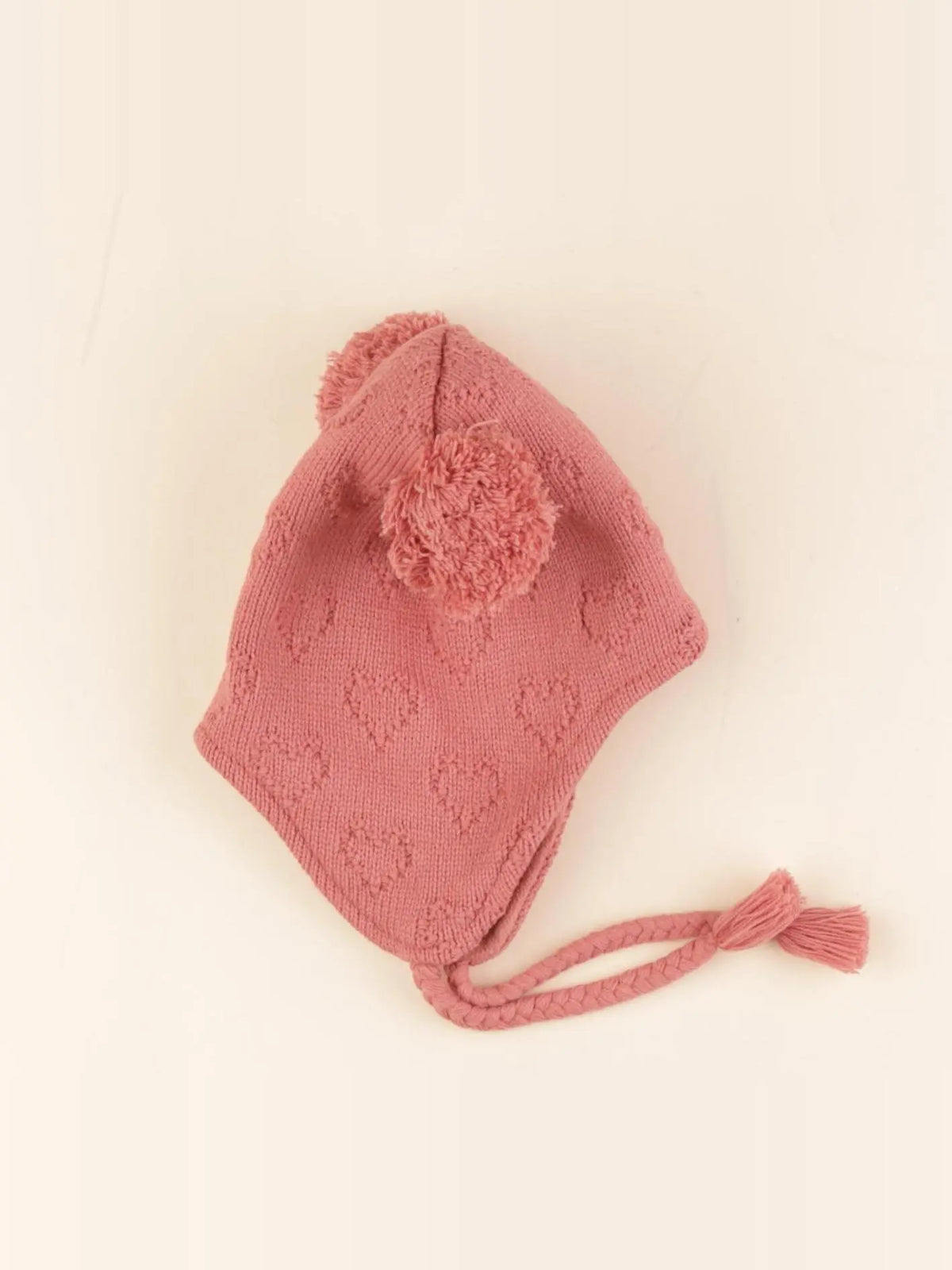 Vertbaudet - bonnet rose - 24/36 mois
