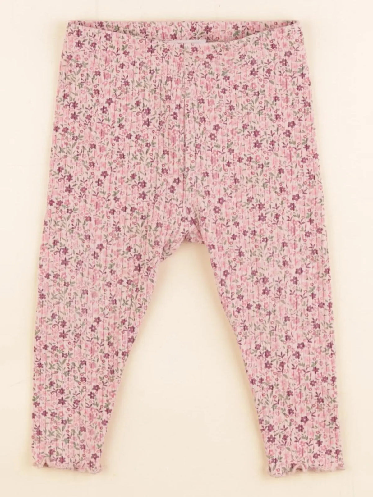 Mango - legging rose - 9/12 mois