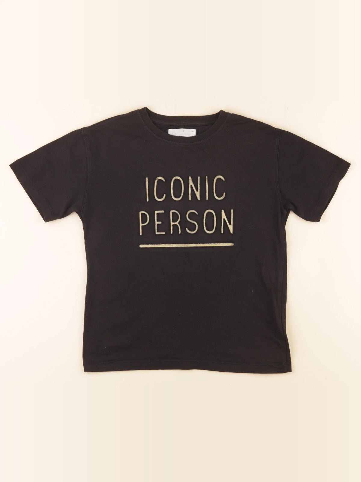 Zara - tee-shirt noir - 8 ans