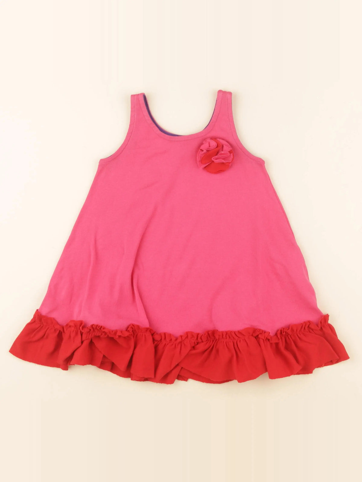 Petit Bateau - robe rose - 3 ans