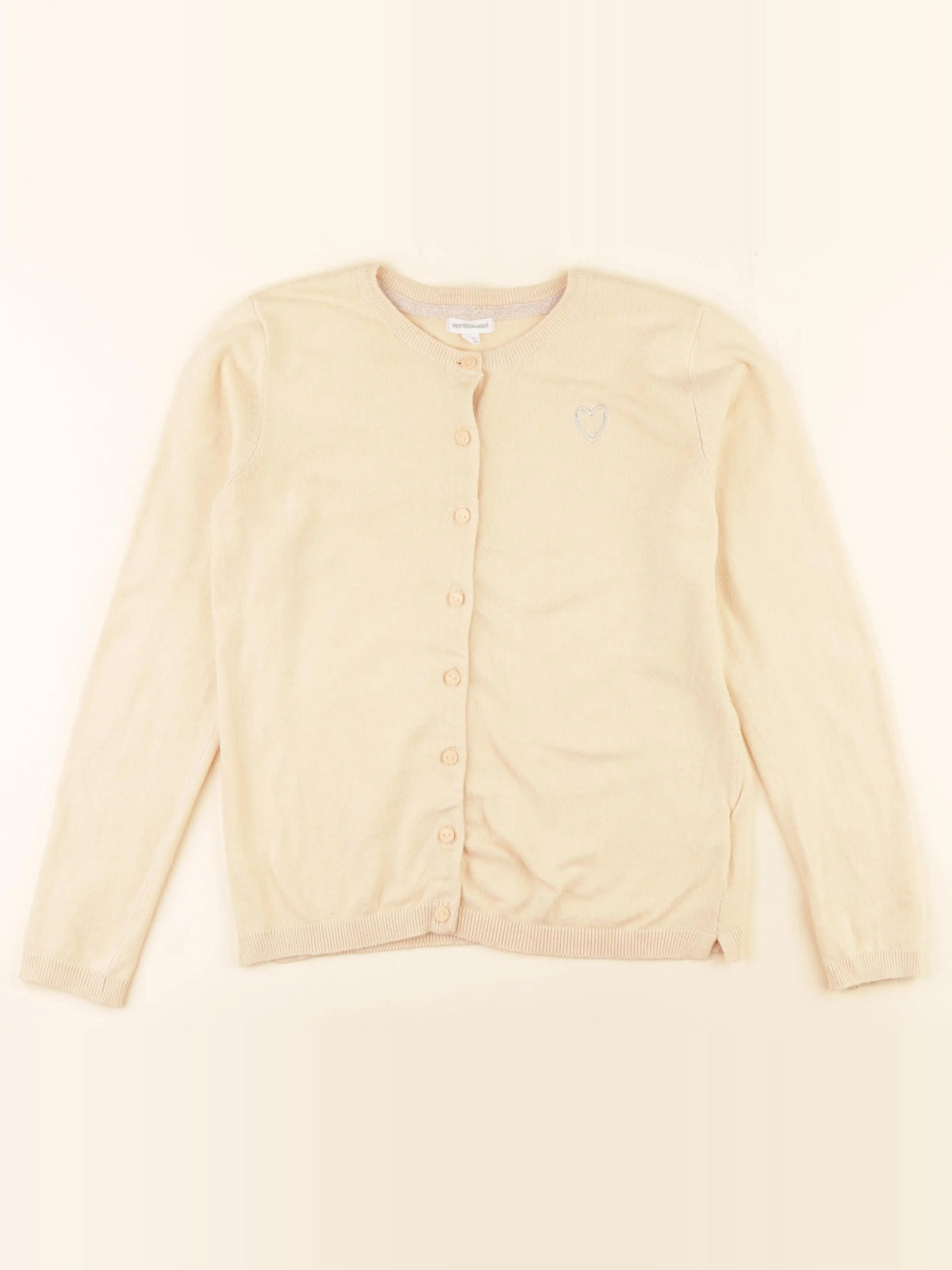 Vertbaudet - gilet rose - 10 ans